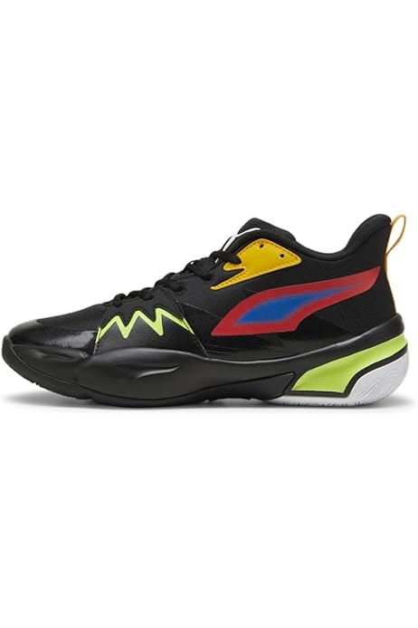 Amazon.com | PUMA Mens Genetics Basketball Shoe, Luminous Blue-ICY  