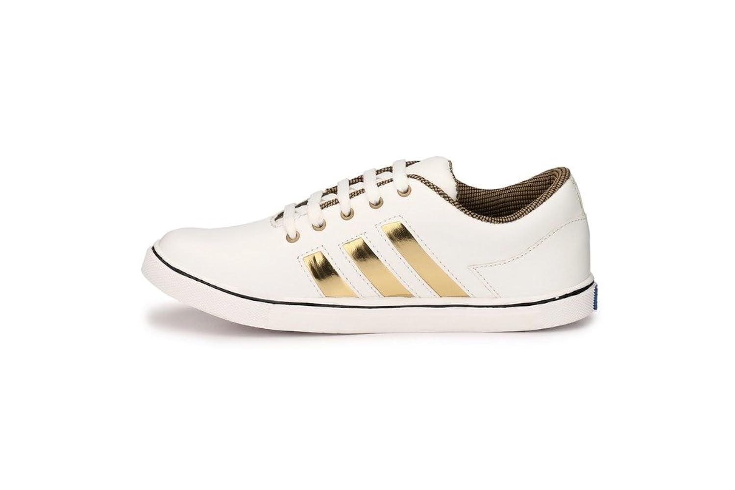 big fox new white synthetic leather casual sneaker