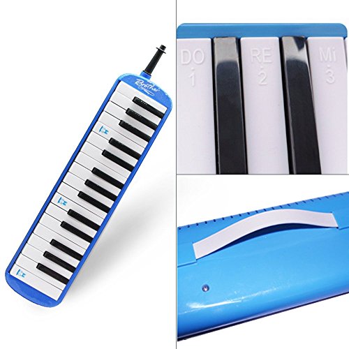 Melodica Keyboard Wind Instrument with Mouthpiece (32Keys) Beginners