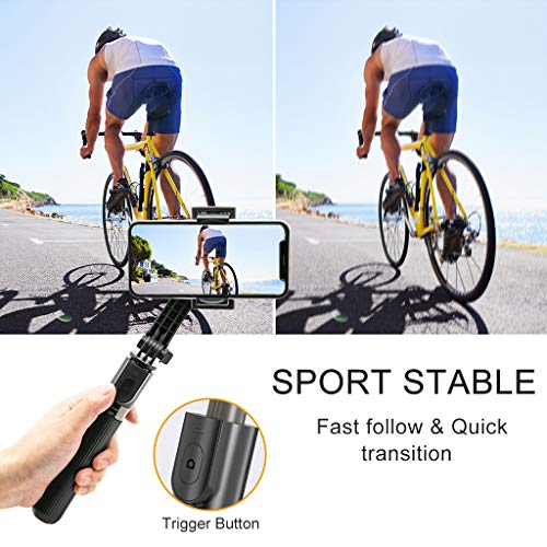 5 Stabilizer+Bluetooth+Extendable+Compatible+Smartphone