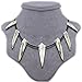 HOODIE FREE Men Black Panther Necklace Fashion Cosplay Pendant Necklace