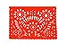Super Value Depot Two Large Plastic Mexican ?Papel Picado? Banners. (Over 16 feet Long Each Banner). 20 Individual pannels. (10 pannels per Banner). A Colorful Touch for Your Celebrations.