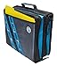Case-it Z-Binder Two-in-One 1.5-Inch D-Ring Zipper Binders, Blue Plaid, Z-177-NEOBLU