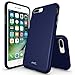 MoboZx iPhone 7 Plus case, [Premium Tempered Glass Screen Protector Included] Dual-Layer Slim Protective Anti-Slippery Scratch-Resistant Shockproof Bumper for iPhone 7 Plus (Blue)