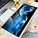Large Gaming Mouse Pad with Edge Stitching|Extended XXL Size, Heavy|Thick, Comfy, Waterproof & Foldable Mat for Desktop, Laptop,Keyboard, 31.5