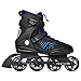 K2 Skate Men's Kinetic 78 Inline Skates, Black, 12