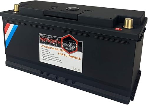 Car Battery 12V 80Ah CCA1500 Lithium 