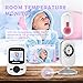 Campark Video Baby Monitor with Camera Infant Optics Digital Cam with Infrared Night Vision 2.4