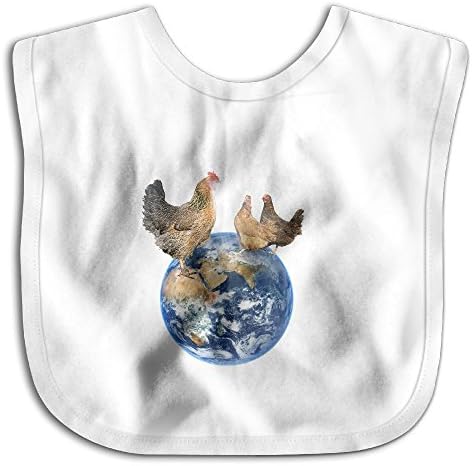 Jfhskif Chicken World You Are Be A Good OneWaterproof Bibs The Baby BibsHumorous