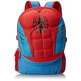 Spider-Man 3D Molded 16 inch Backpack (3D Chest Blue/Red)