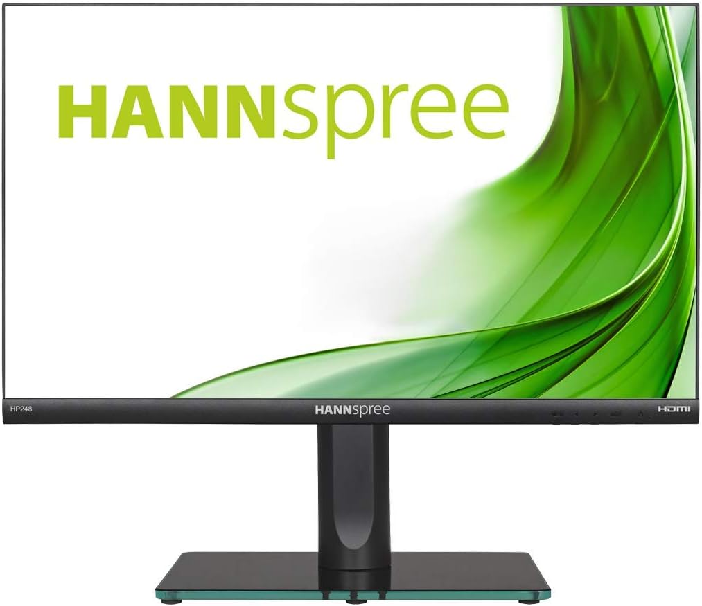 HANNspree HP248PJB 23.8 Inch 1080p Full HD Anti Glare Desktop Monitor with HDMI, DisplayPort and VGA Connectivity - Black - Image 3
