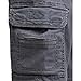 UNIONBAY Men's Wyatt Stretch Cargo Short (Gray, 34)