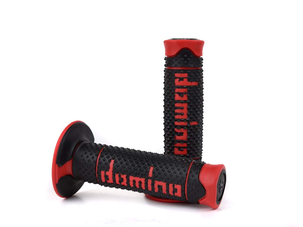 Domino Off-Road Grips Black/Red
