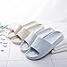 WILLIAM&KATE Spring Summer Unisex Household Slipper Casual Anti-Slip Bathroom Slippers Soft Lightweight Sandal Indoor&Outdoor Couple Slippers,Blue-gray,8-8.5D US/41-42