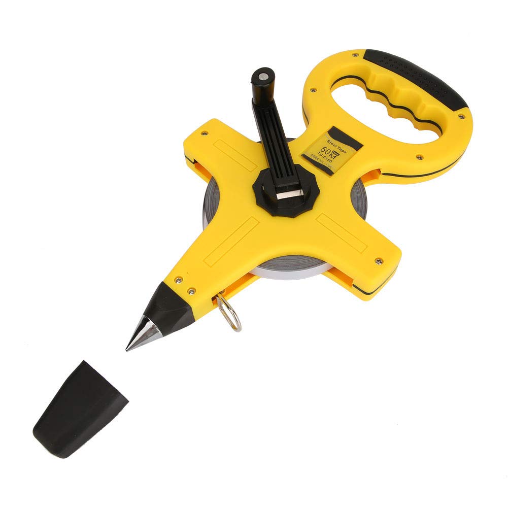 Hongzer Stainless Steel Tape Measure, 50m, Lever Lock, Model HZ-50SS