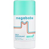 Megababe Daily Deodorant Soapy Pits | Aluminum-Free, Clear & Clean |