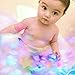 2PCS Swimming Pool Colorful LED Light - Bath Toys Floating Lamp for Kids Baby Toddler - Light Up Your Bathing Time
