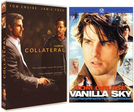 Bipack Tom Cruise : Collateral + Vanilla Sky - Pack