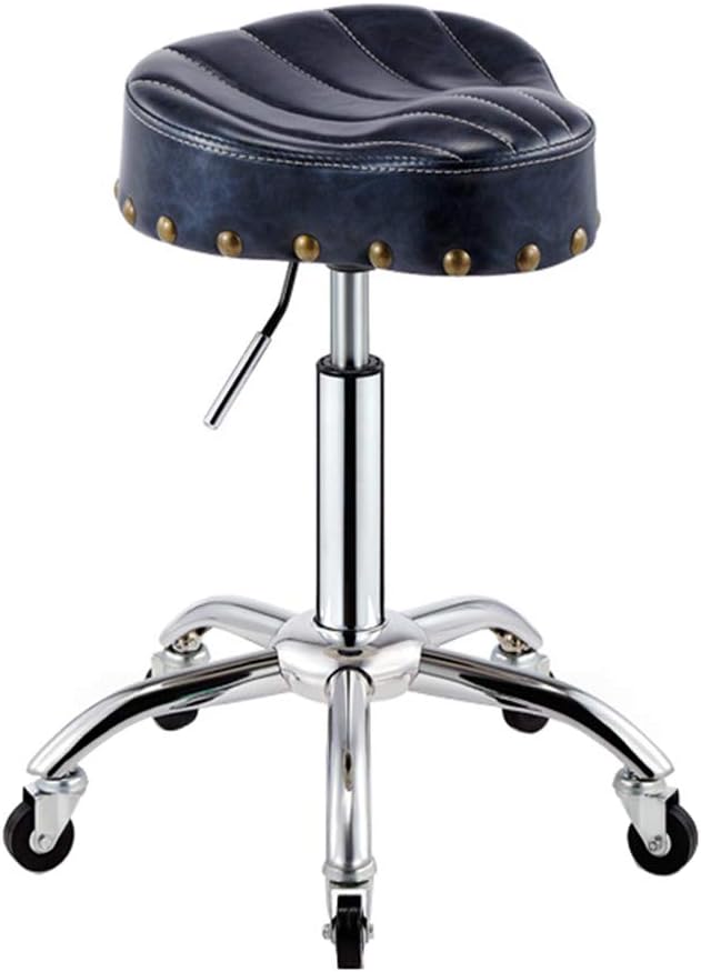 Saddle Chairs Stools Beauty Salon Massage Adjustable 360° Swivel Lifting Ergonomic for