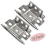 10 Pair Pack - Cosmas 13180-SN Satin Nickel 3/4