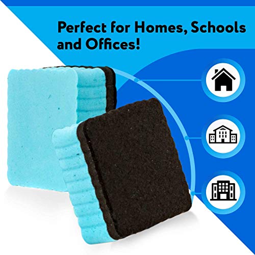 24Pack of Premium Dry Erase Erasers / Dry Erasers 2" x 2