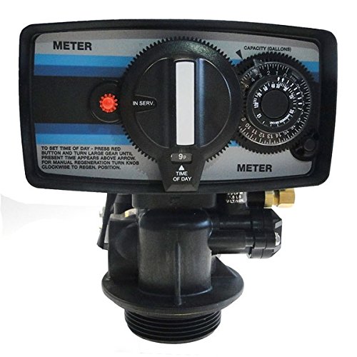 Fleck 48k 100% Soft Water Softener Metered 5600 Mechanical 48,000 Grains Ships Loaded, 48, 000, Black