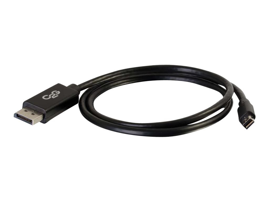 C2G 84300 1m Mini-DisplayPort/Thunderbolt to DisplayPort Monitor Cable Black