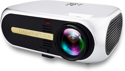 LICHUXIN Proyector, con 2.000 lúmenes y 3D Full HD 480P, 180 ...