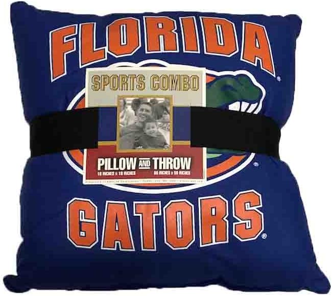 Amazon Com Biederlack Florida Gators Pillow And Throw Gift Set