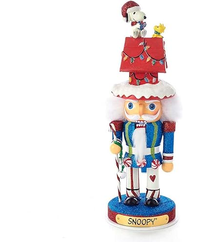Amazon.com: Peanuts/Hollywood Nutcrackers Kurt Adler Snoopy
