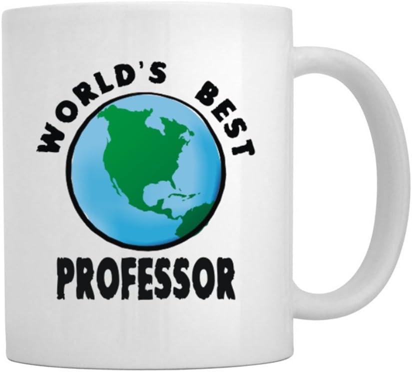 WORLD'S BEST Professor globe Mug