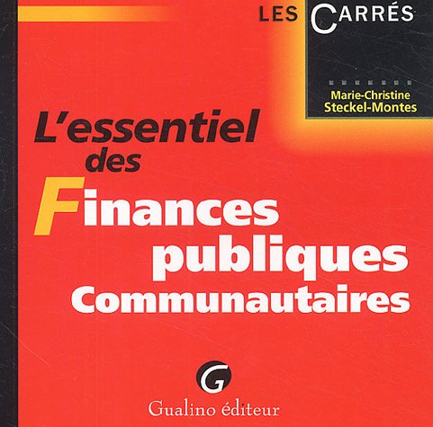 L' essentiel des finances publiques communautaires