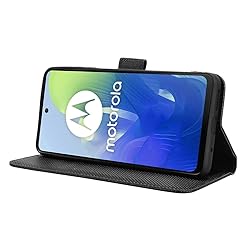 Elubugod Compatible with Motorola Moto G24 Leather