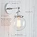 PERMO Vintage Industrial Wall Sconce Lighting Fixture with Mini 5.9