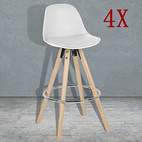 Barhocker,4er Set Barstuhl,Bistrohocker,Küchenstühle,Eisen Barhocker,einfache Montage, Industrie-Design, für Esszimmer… – Bild 4