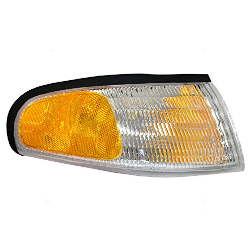 Passengers Signal Corner Marker Light Lamp Lens Replacement for Ford F4ZZ13200A