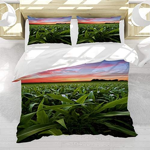 BEISISS Sunset Bedding Duvet Cover Set 