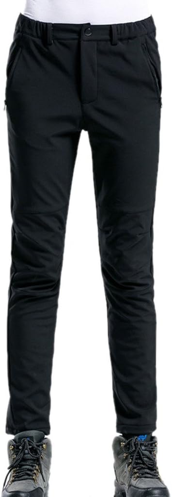 Geval Women's Windproof Waterproof Softshell Fleece Ski Pants