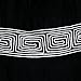 All Best Thing Black Stripe Cotton Hippie Hobo Bag Large 36 Inch Light Weight (White)