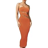 Women Sexy Backless Satin Maxi Dresses Spaghetti Strap Floral Print Dresses Slim Fit Elegant Night Party Outfits