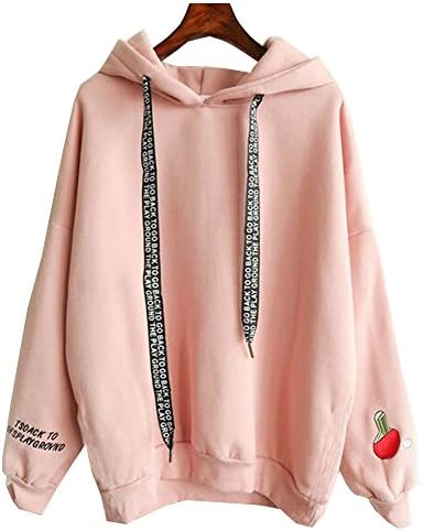 Sweatshirt Cashmere Harajuku Embroidery Letter Drawstring Kawaii Street