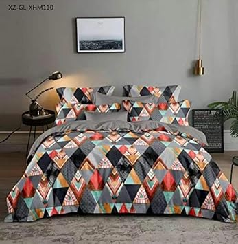 Dressque Bedsheet Double With 2 Pillow Cover Night Glow In The
