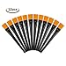 Facial Mask Brush, Anjou 12pcs Face Applicator Brush for Applying Facial Mask, Eye Mask, Peel, Serum or DIY Needs, Premium Soft Synthetic Hair, Acrylic Handle