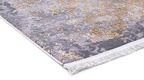 CarpetFine Mara Teppich 80x150 cm Gelb - Vintage :: 유에스이샵