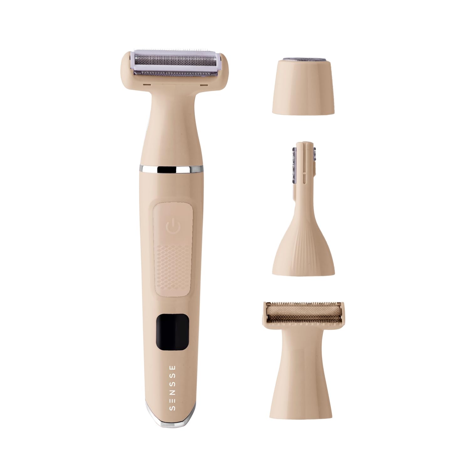 Sensse 4D Shaver - 4-in-1 Performance: Shave, Trim, Shape, Define - Say Goodbye to Redness, Irritation and Discomfort - Fit for Face and Body
