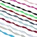 Yalulu 10 Yards Mini Pom Pom Trim Ball Fringe Ribbon Tassel DIY Sewing Accessory Lace for Home Party Decoration,1cm Width (White)
