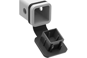 SOZATO Trailer Hitch Cover 2 Inch Tow Hitch Covers Plug Insert Receiver Tube Cover Cap for Chevy Toyota Cadillac Ford Escape 