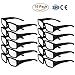 CPPSLEE Solar Eclipse Glasses- CE and ISO Certified Safe for Great American Total Solar Eclipse Shades August 21, 2017 (3 Pack - Plastic of set)