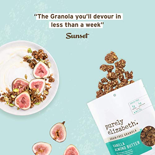 Purely Elizabeth, Granola Vanilla Almond Butter MCT Grain Free, 8 Ounce