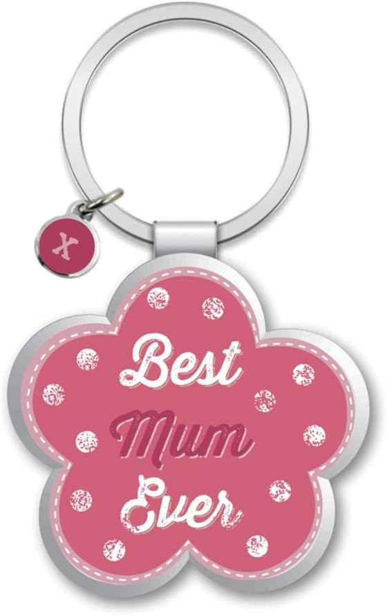 Little Wishes Mum Metallic Keyring - Gift Idea
